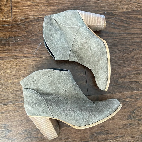 Sole Society Alba Khaki Boots Size 7.5 - Picture 6 of 8